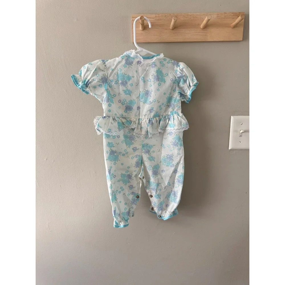0/6m floral‎ bubble romper